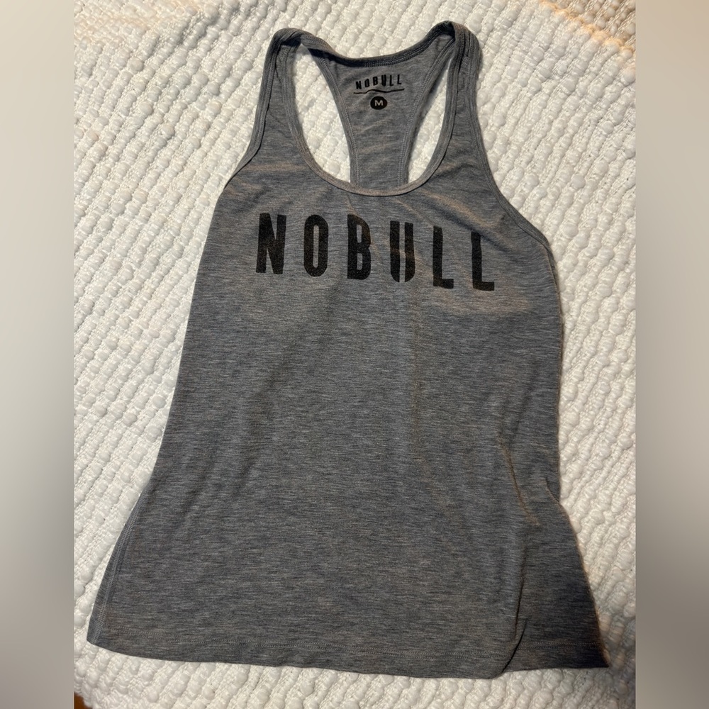 Woman’s Gray Nobull Athletic Tank Top